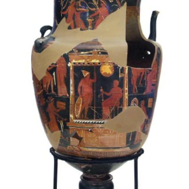 10. Krater with mascarons